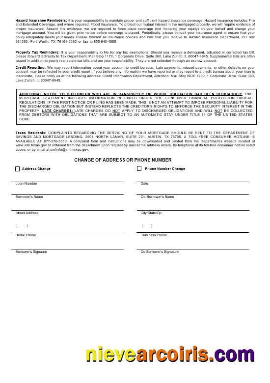 Omani Bank Nizwa mortgage statement 3